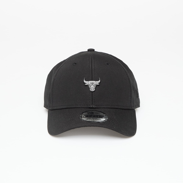  New Era Chicago Bulls Nba Pin 9forty Adjustable Cap Black/ Black Universal 