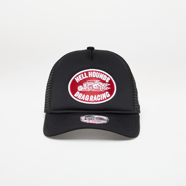  New Era Graphic Patch 9forty A-frame Trucker Adjustable Cap Black Universal 