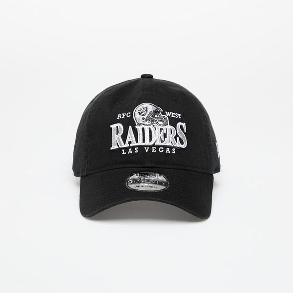  New Era Las Vegas Raiders Helmet 9twenty Adjustable Cap Black Universal 