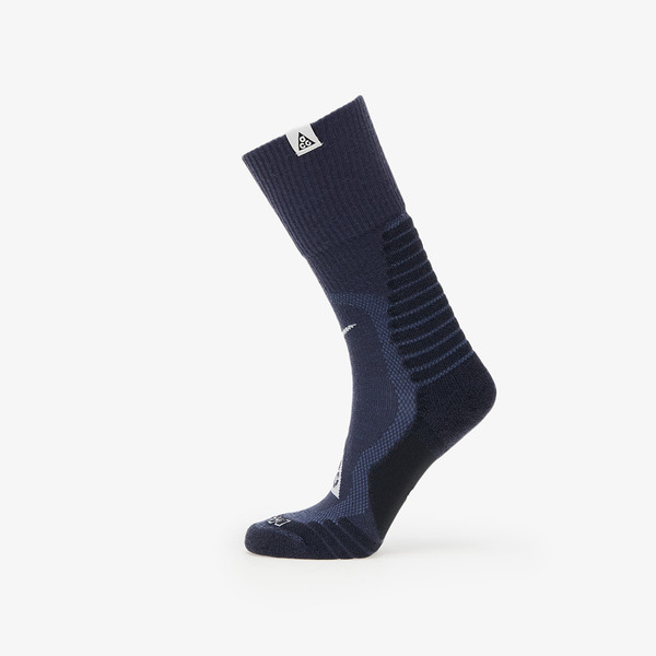  Nike Acg Outdoor Cushioned Crew Socks 1-pack Gridiron/ Black S 