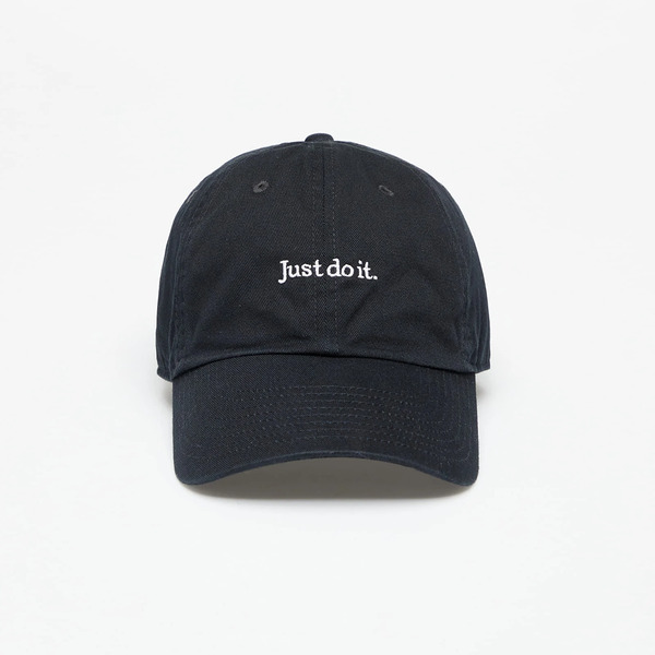  Nike Club Unstructured Just Do It Cap Black/ White M/l 
