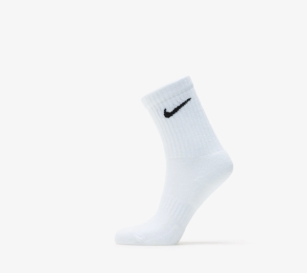  Nike Everyday Cush 3-pack Crew Socks White/ Black M 