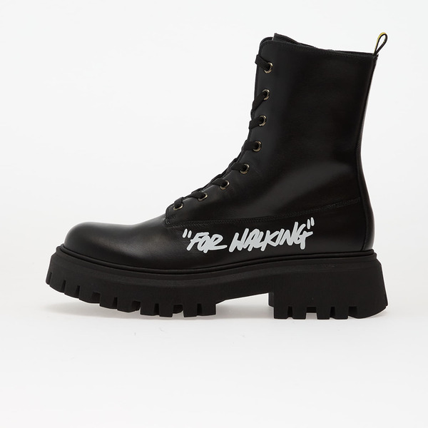  Sneakers Off-white Kids For Walking Ankle Boot Black/ White Eur 38 