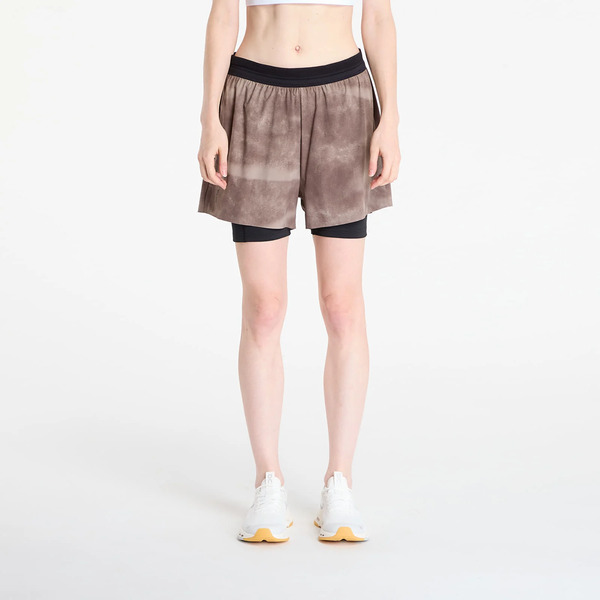  On 3 Performance Shorts Aop Cinder/ Black S 
