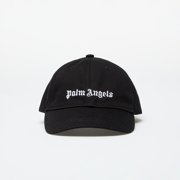  Palm Angels Kids Logo Baseball Cap Black/ White I 