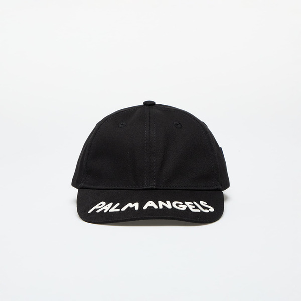  Palm Angels Kids Seasonal Logo Baseball Cap Black/ Butter I 