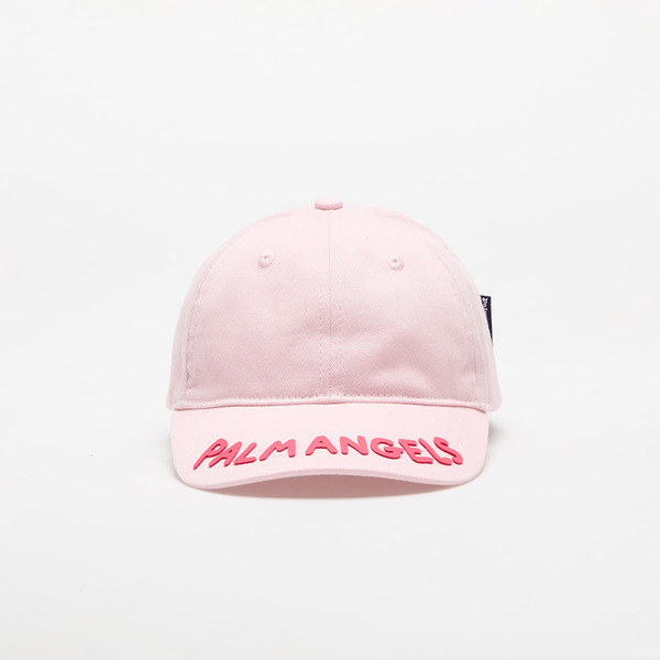  Palm Angels Kids Seasonal Logo Baseball Cap Rose Pink I 