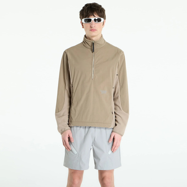  Sweatshirt Pas Normal Studios Off-race Light Fleece Half-zip Beige L 