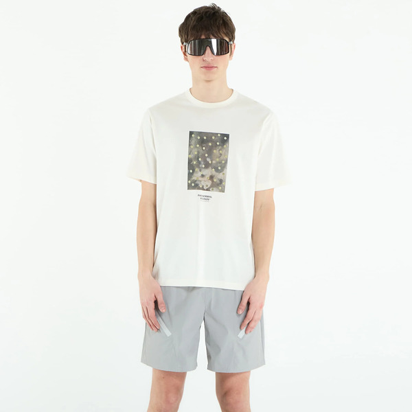  T-shirt Pas Normal Studios Off-race Cotton Tech Graphic T-shirt Off White L 