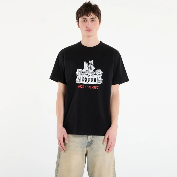  T-shirt Patta Dj Skully T-shirt Unisex Black M 