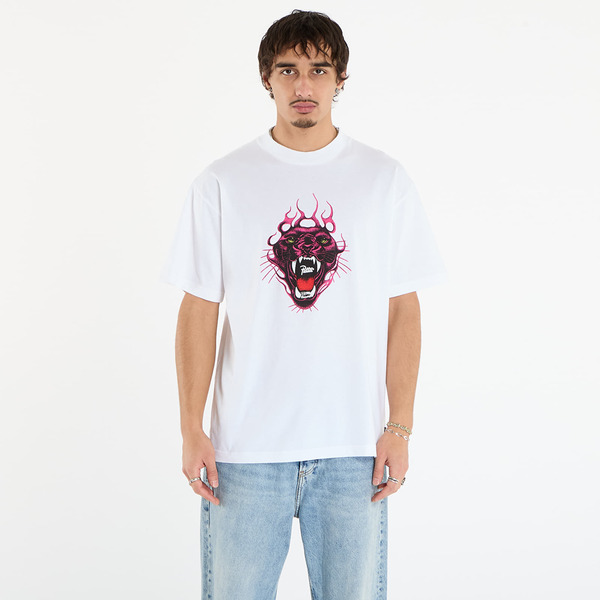  T-shirt Patta Fire Panther T-shirt Unisex White M 