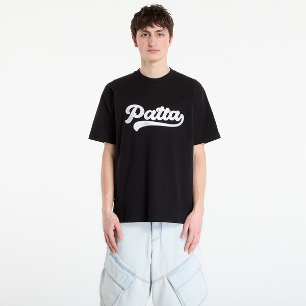  T-shirt Patta Logo Tail T-shirt Unisex Black M 