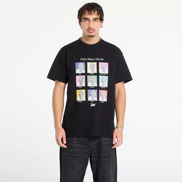  T-shirt Patta Many Moods T-shirt Unisex Black L 