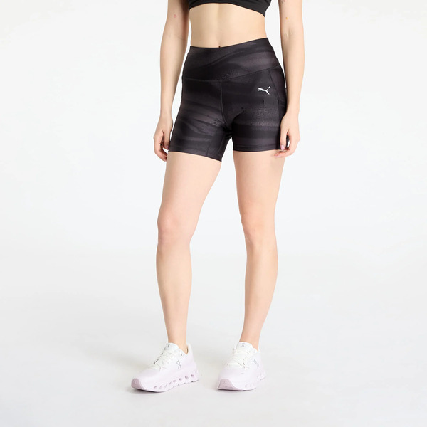  Puma W Run Vlcty 5 Aop Short Tght Puma Black S 
