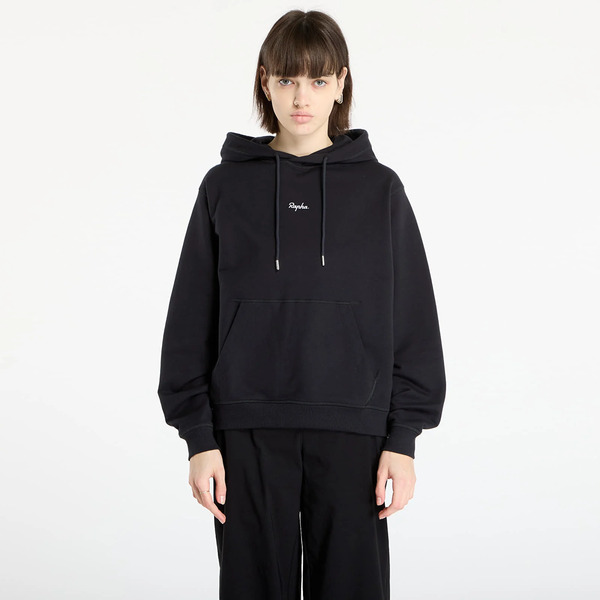  Sweatshirt Rapha Women's Cotton Hoodie Black/ White M 