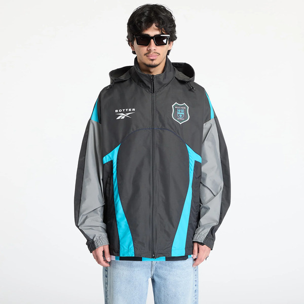  Jacket Reebok X Botter Ltd Summer Bench Jacket Grey/ Aqua Blue S 