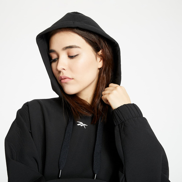  Sweatshirt Reebok Ts Edgeworks Hoodie Black M 