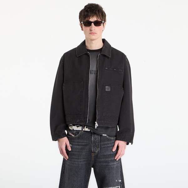  Jacket Represent Worker Jacket Unisex Washed Black L 