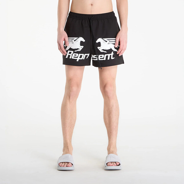  Swimsuits Represent Nothing Faster Swim Short Jet Black M 