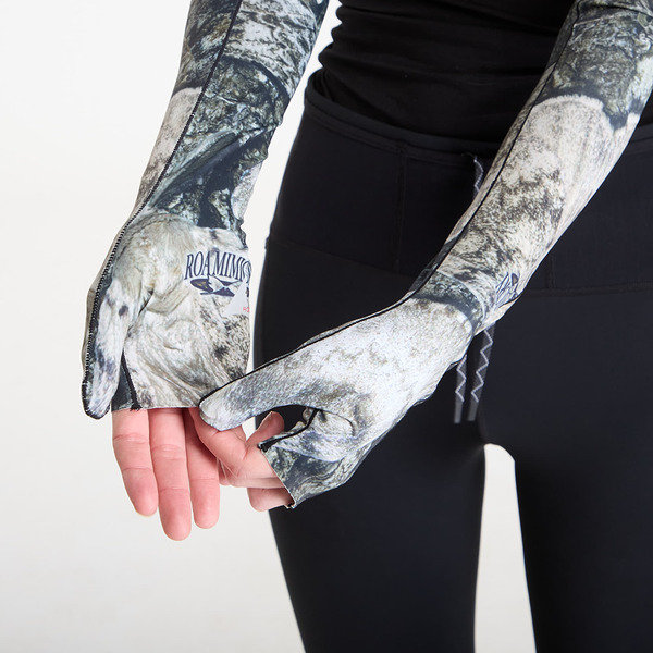  Gloves Roa Tatli Upf Plus 50 Arm Sleeves Brown L-xl 