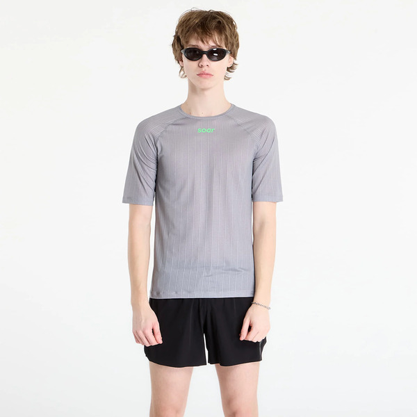  T-shirt Soar Race Tee Silver Grey M 