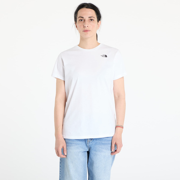  T-shirt The North Face W S/s Simple Dome Tee Tnf White L 