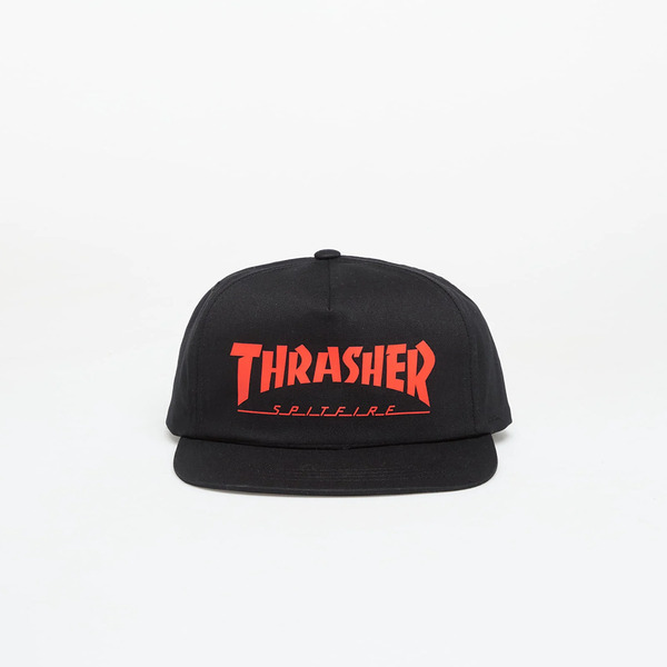  Cap Thrasher X Spitfire Snapback Black Universal 