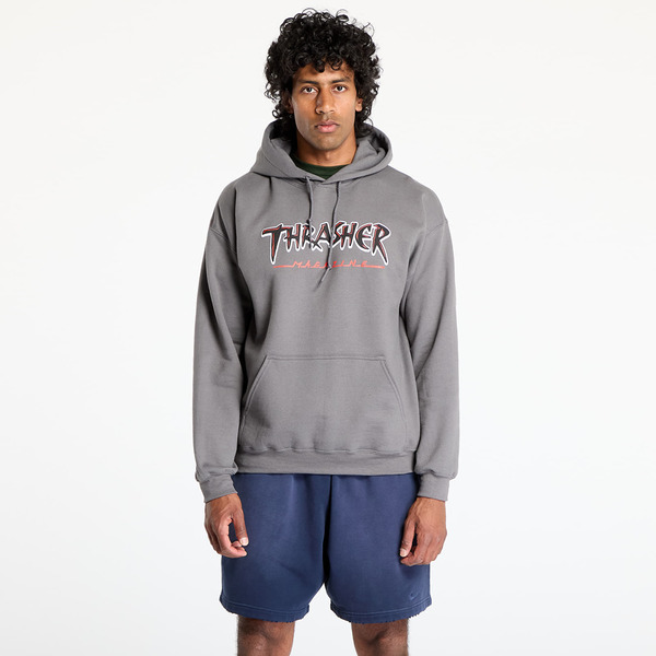 Sweatshirt Thrasher Slash Hoodie Charcoal S 