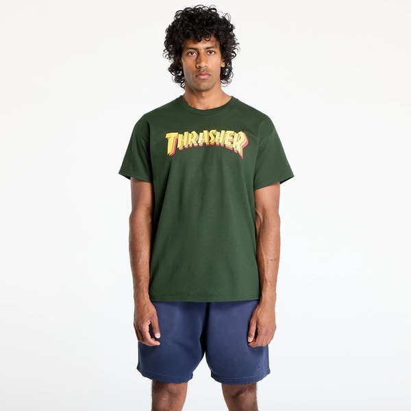  T-shirt Thrasher Stacked T-shirt Forest Green S 