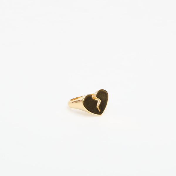  Twojeys Broken Heart Ring Gold 56 Mm 