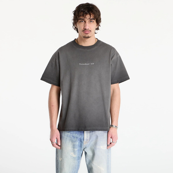  T-shirt Twojeys Icon T-shirt Washed Black Xs 