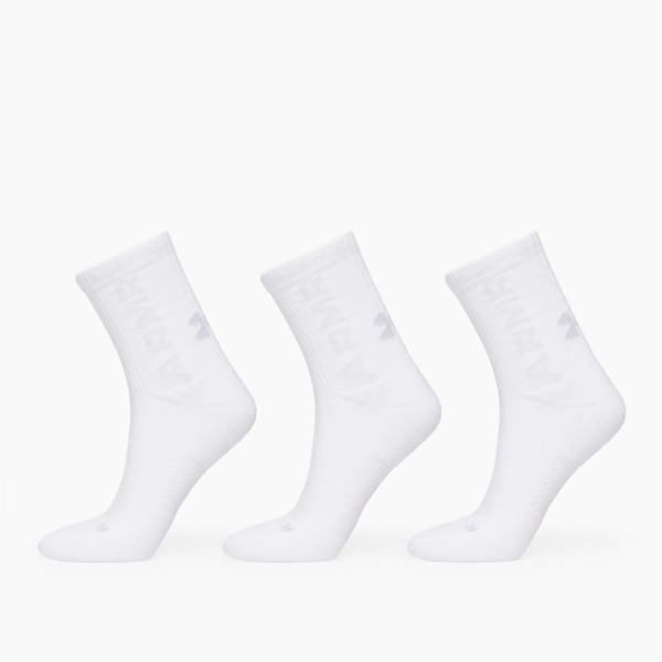  Under Armour 3-maker Cushioned Mid-crew 3-pack Socks White Xl 