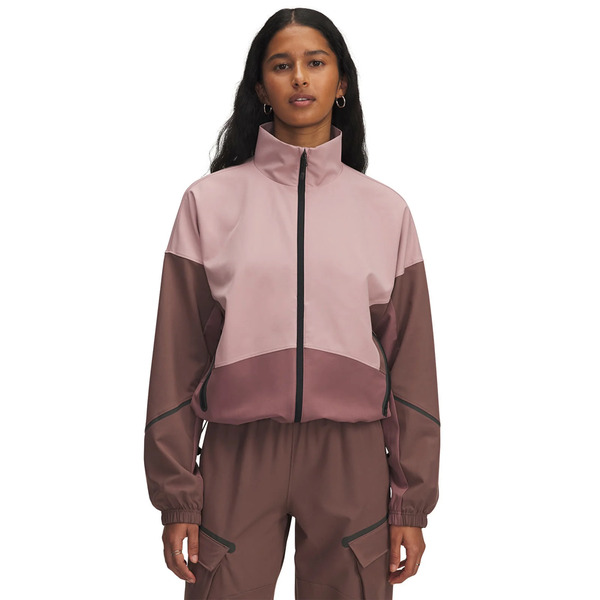  Sweatshirt Under Armour Unstoppable Jacket Pink L 