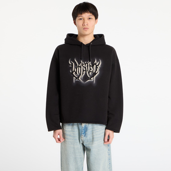  Sweatshirt Wasted Paris M Sword Straight Hoodie Faded Black L 