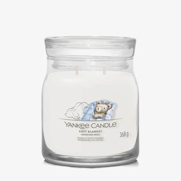  Yankee Candle Signature Medium Jar 2 Wicks - Soft Blanket Universal 