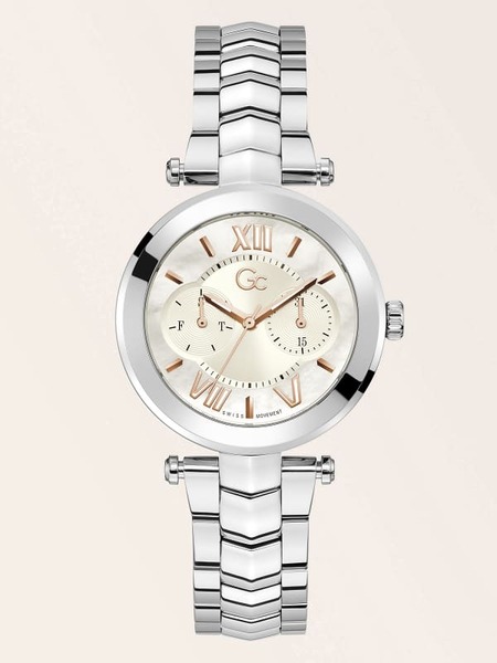  Guess Armbanduhr Gc Aus Stahl Mit Datumsanzeige 