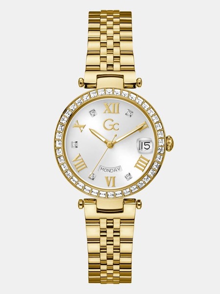  Guess Armbanduhr Gc Edelstahl 34 Mm 