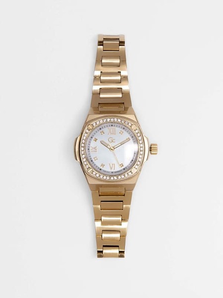  Guess Armbanduhr Gc Mit Quarzuhrwerk Aus Stahl 