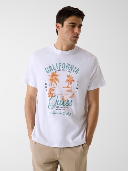  Guess Bedrucktes T-shirt 