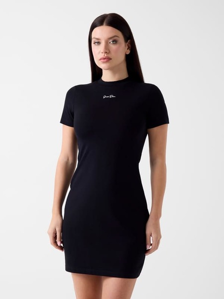  Guess Besticktes Logo Mini Dress 