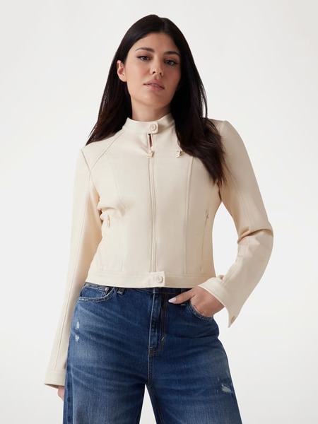 Guess Bikerjacke Aus Kunstleder 