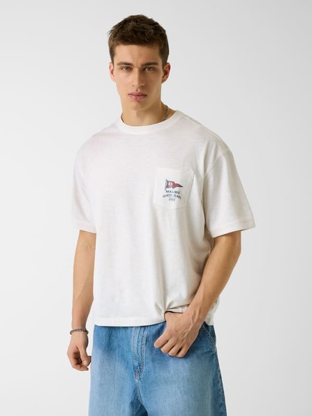  Guess Boxy Cropped T-shirt 