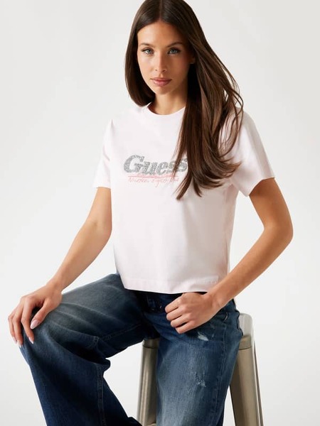 Guess Boxy Logo-t-shirt 