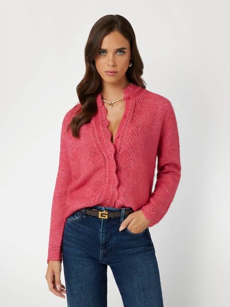  Guess Cardigan Aus Einer Wollmischung 