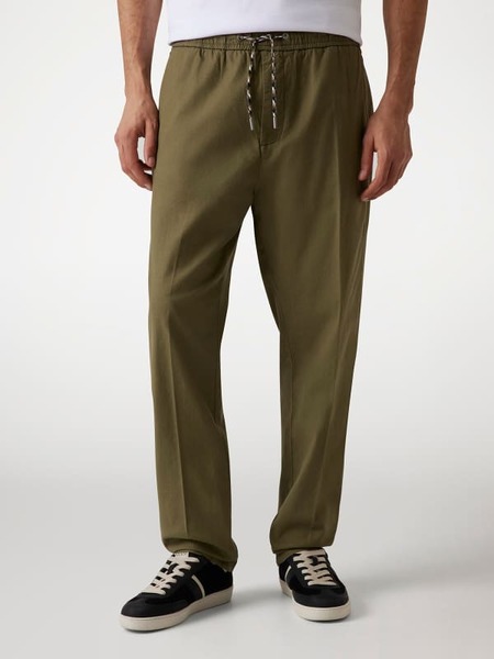  Guess Chinohose Leinenmix Stretchanteil 