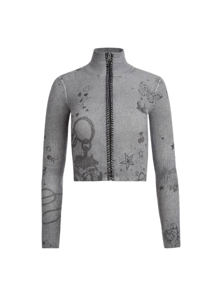  Guess Cropped Pullover Wolle 