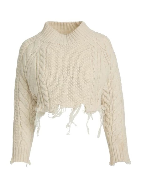  Guess Cropped Pullover Wollmix 