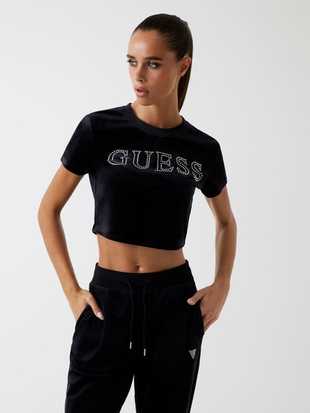  Guess Cropped T-shirt Samt 