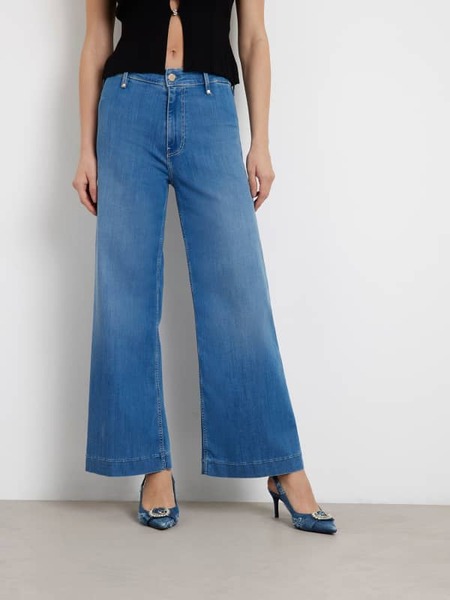  Guess Dakota Wide Leg Jeans 