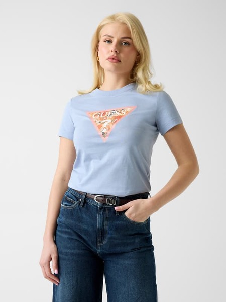  Guess Dreieckslogo T-shirt 